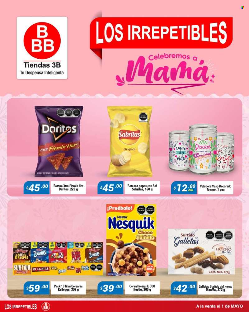 Folleto actual Tiendas 3B - 1.5.2025 - 31.5.2025.