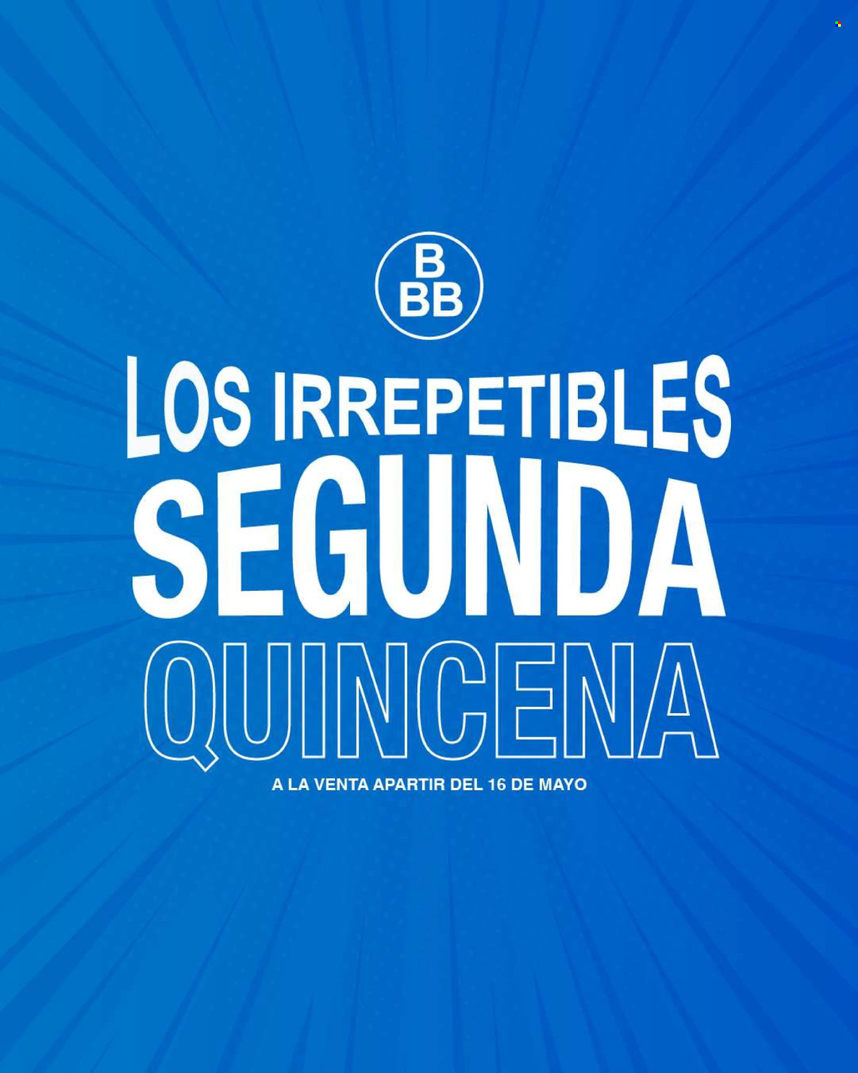 Catálogo Tiendas 3B - 1.5.2025 - 31.5.2025. Página 1