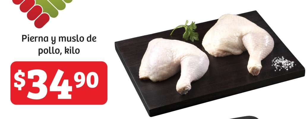 Pierna y muslo de pollo, kilo