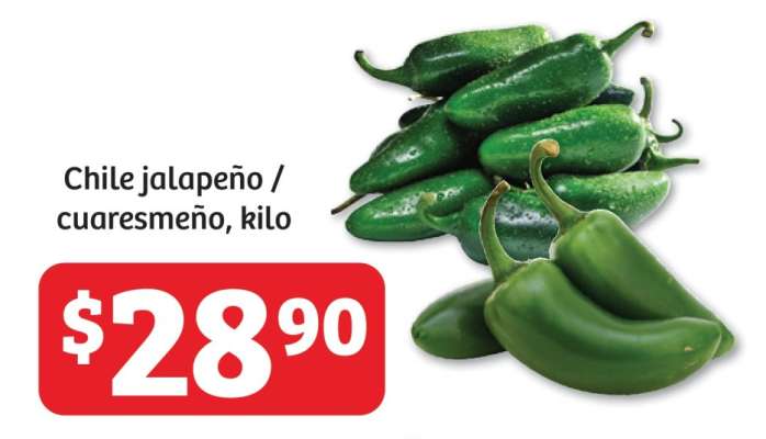 Chile jalapeño / cuaresmeño, kilo