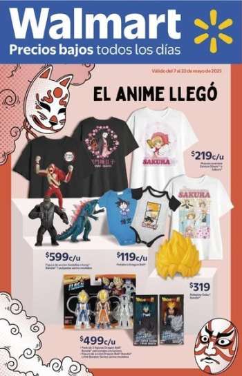 Folleto actual Walmart - 7.5.2025 - 22.5.2025.