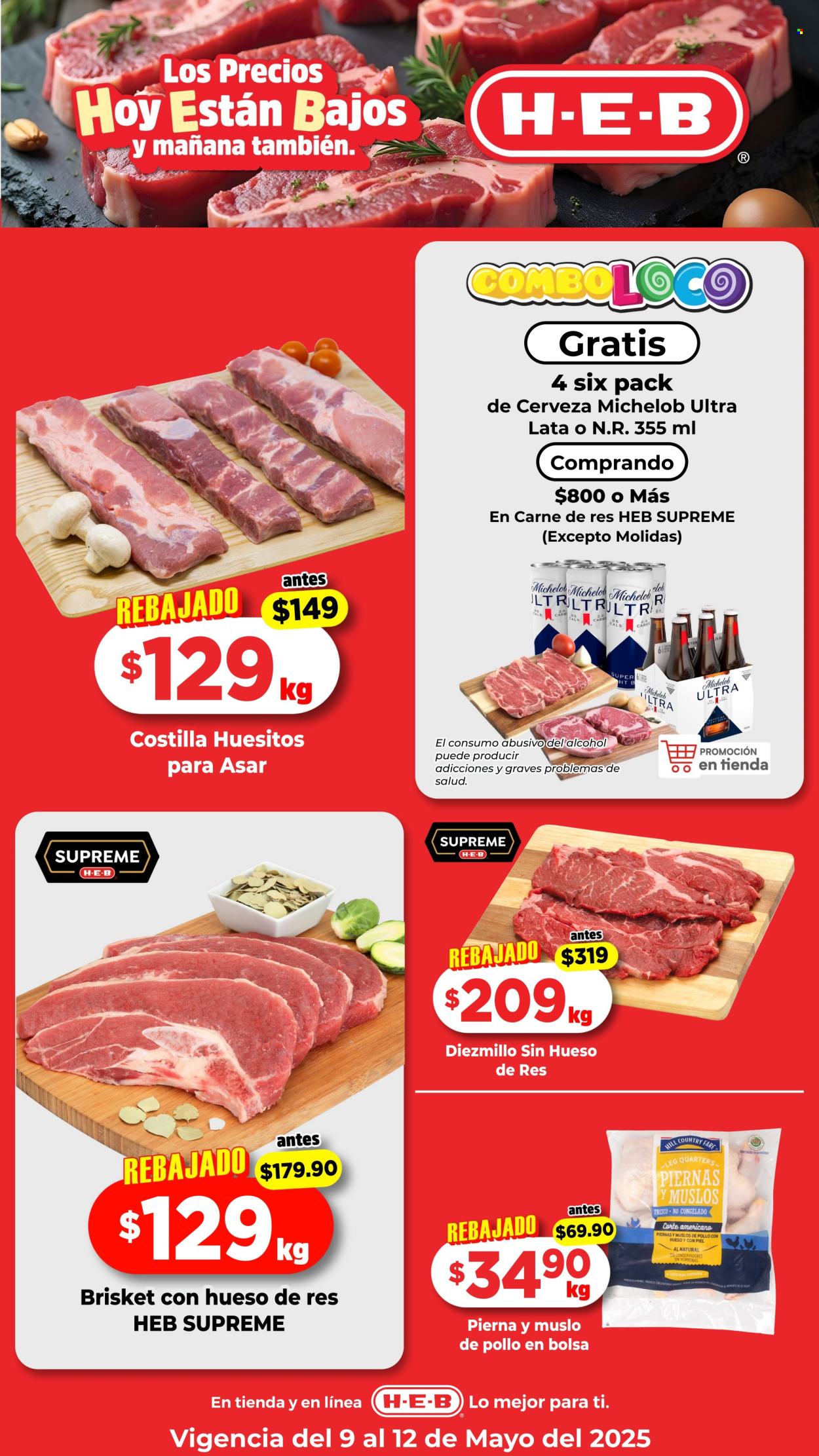 Catálogo H-E-B - 9.5.2025 - 11.5.2025. Página 1