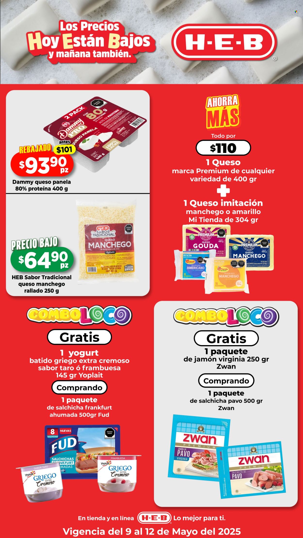 Catálogo H-E-B - 9.5.2025 - 11.5.2025. Página 1