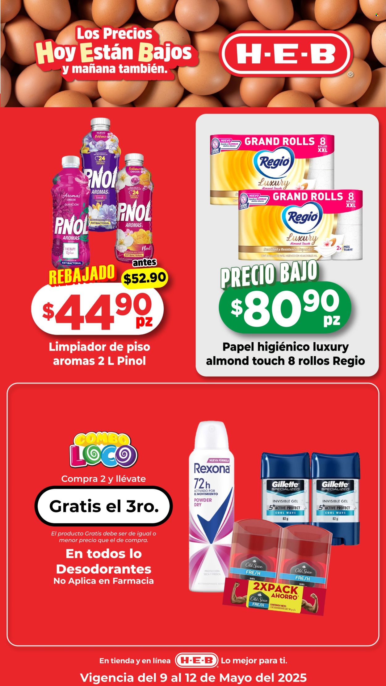 Catálogo H-E-B - 9.5.2025 - 11.5.2025. Página 1