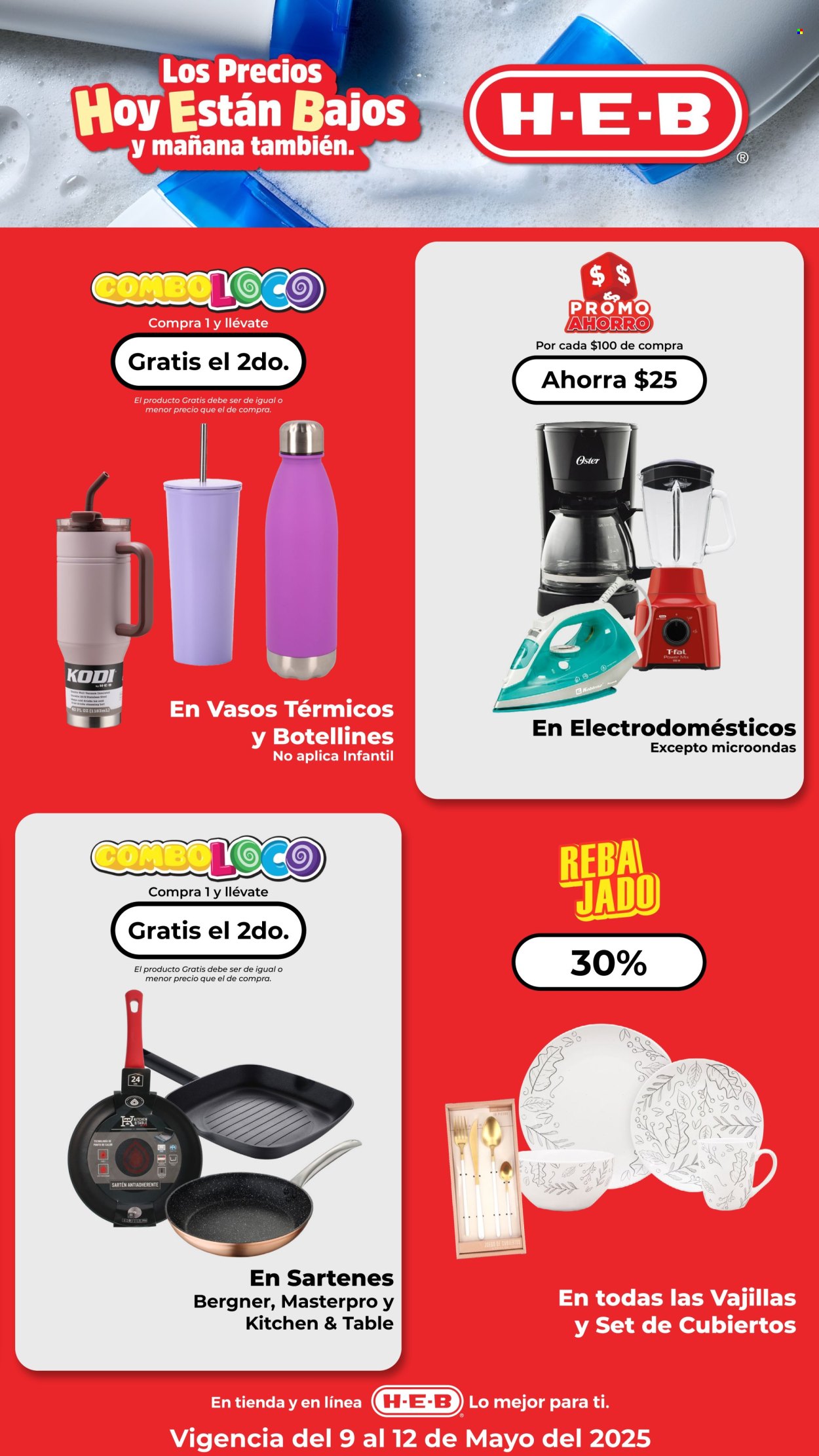 Catálogo H-E-B - 9.5.2025 - 11.5.2025. Página 1