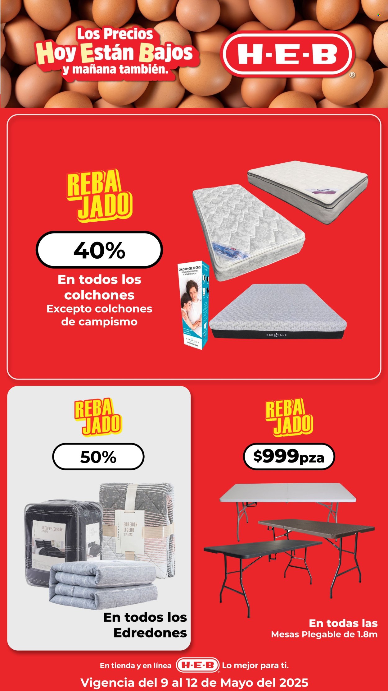 Catálogo H-E-B - 9.5.2025 - 11.5.2025. Página 1