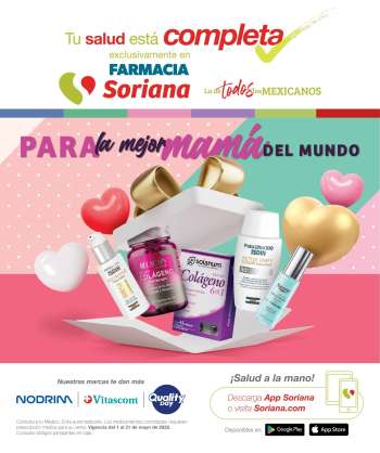 Folleto actual Soriana - 1.5.2025 - 31.5.2025.