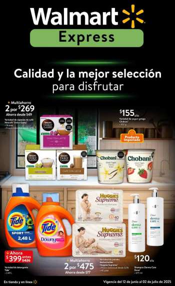 Folleto actual Walmart Express - 12.6.2025 - 2.7.2025.